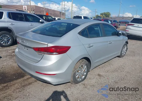 2018 Hyundai Elantra Se из США, поврежденный, VIN KMHD74LF2JU500039